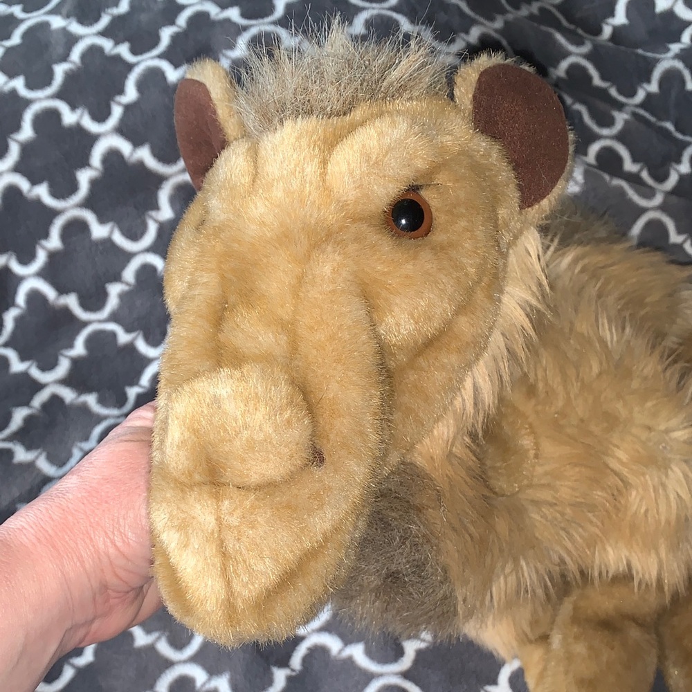 Folkmanis Plush Camel Stuffed Hand Puppet